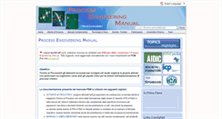 Desktop Screenshot of processengineeringmanual.it